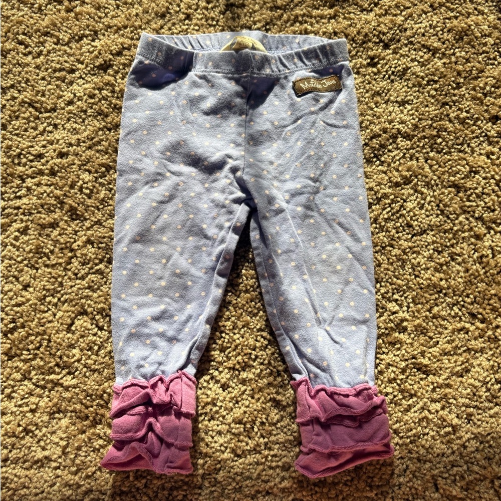Matilda Jane Blue and Purple Kids Leggings